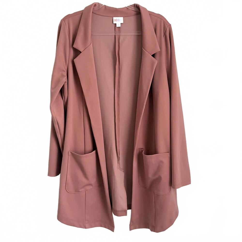 LuLaRoe | Women’s Dusty Mauve Pink Long‎ Gwen Blazer Size XL